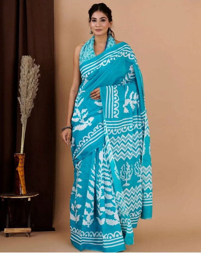 Bt 4011 Cotton Daily Wear Sarees Catalog
